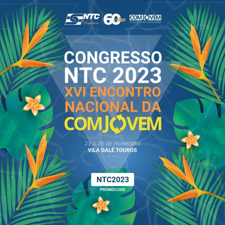 Inscrições abertas para o Congresso NTC 2023 – XVI Encontro Nacional da COMJOVEM