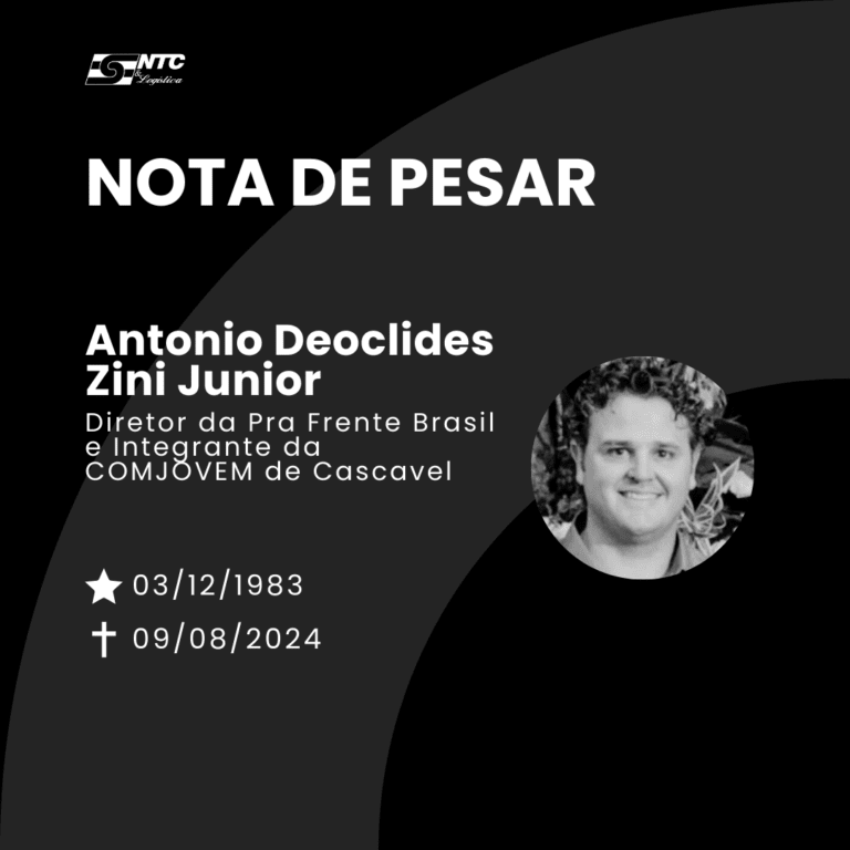 Nota de Pesar – Antonio Deoclides Zini Júnior