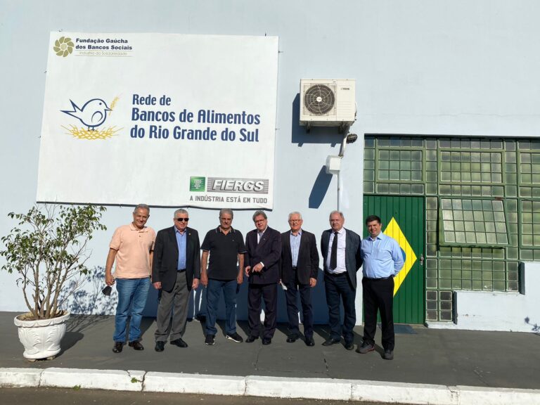 Presidente da NTC&Logística visita Banco de Alimentos do Rio Grande do Sul