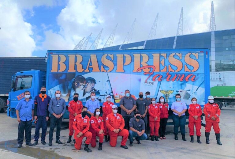 Braspress transporta solidariamente cerca de 74 toneladas de doações para a Bahia