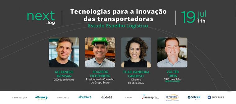 Webinar discute tecnologias para a inovação das transportadoras