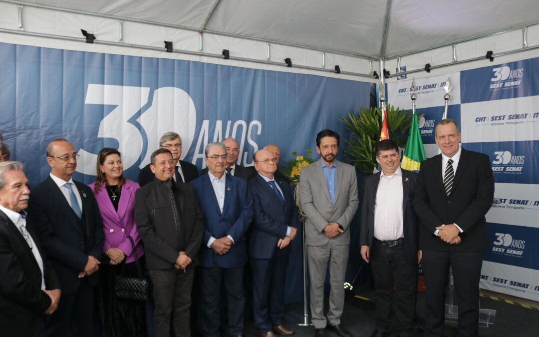 Presidente Francisco Pelucio participa da inauguração da nova unidade do SEST SENAT Santo Amaro em São Paulo