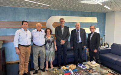 Presidente da Transportes Bertolini visita NTC&Logística em São Paulo