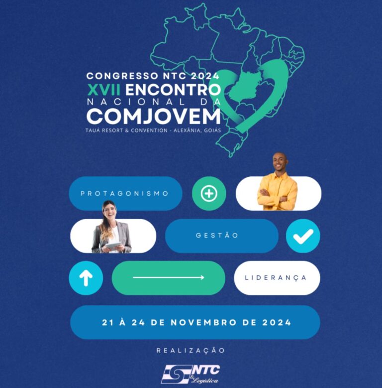 Goiás receberá o Congresso NTC 2024 – XVII Encontro Nacional da COMJOVEM