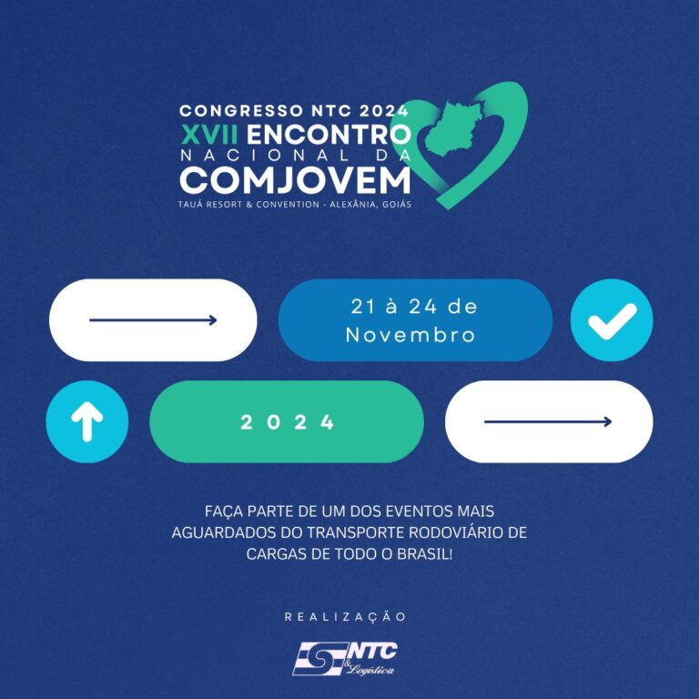 Faça parte do Congresso NTC 2024 – XVII Encontro Nacional da COMJOVEM