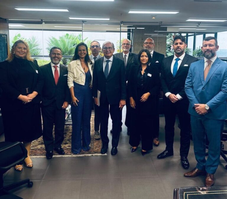 SINDICARGA e demais entidades do Rio de Janeiro apresentam impactos da ADPF 635 ao Ministro Gilmar Mendes, em Brasília