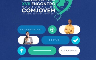 Penúltimo dia para se inscrever no Congresso NTC 2024 – XVII Encontro Nacional da COMJOVEM, em Goiás